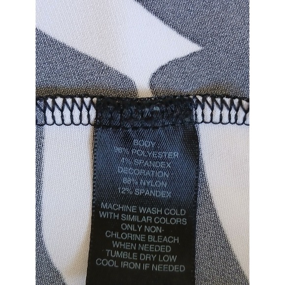 White House Black Market Zebra Lace Camisole Top XL Y2K Style Slip Tank - Picture 16 of 16